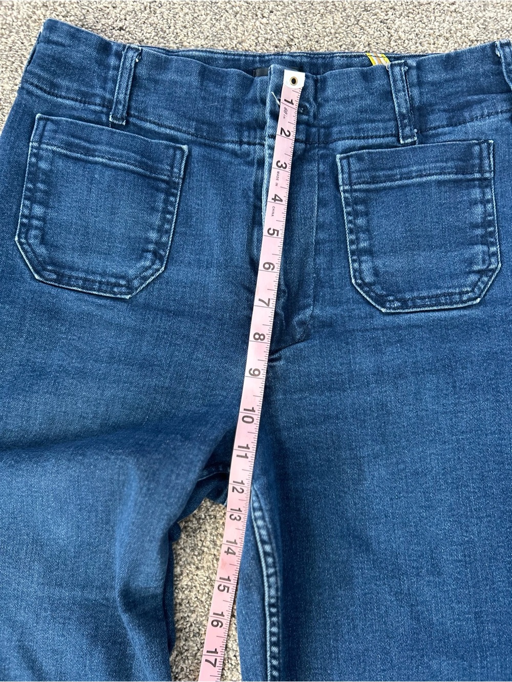 Maeve Colette High-Rise Wide-Legged Cropped Jeans - Picture 7 of 8